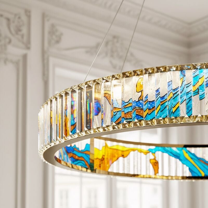 Hängeleuchte Toolight App1748-Cp Tranpsarent