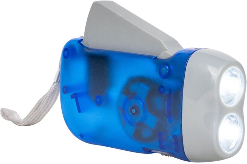 2 led dynamo-taschenlampe JBM 51573