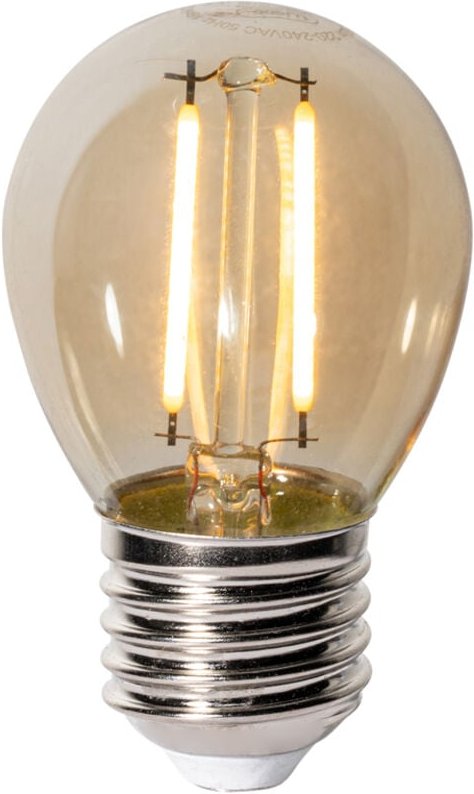 E27 Dimmbare LED-Glühbirne P45 Gold 3W 250 lm 2200K