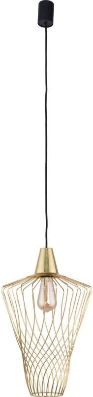 Hängelampe Gold Messing Wohnzimmer Leuchte TOMMY