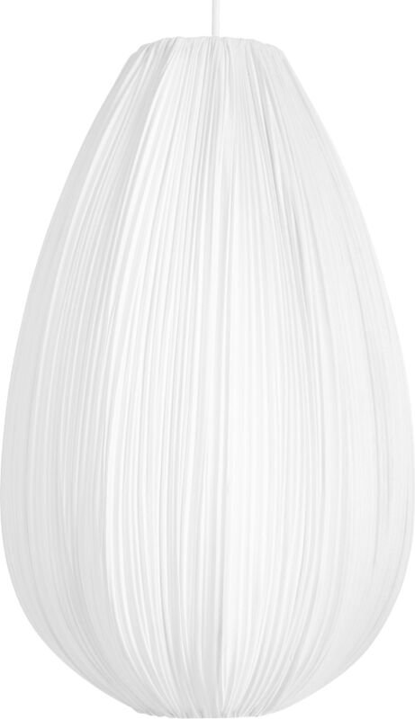 Hängeleuchte GERA Stoff Weiß
