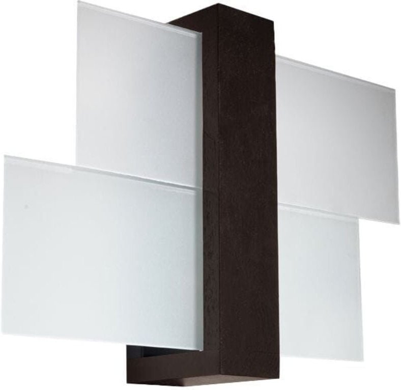 Feniks - 1 Light Flush Wandleuchte Schwarz, E27 - Sollux