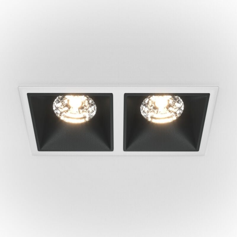 Thumbnail - Alfa led Twin Einbaustrahler Weiß, Schwarz, 2100lm, 3000K - Maytoni