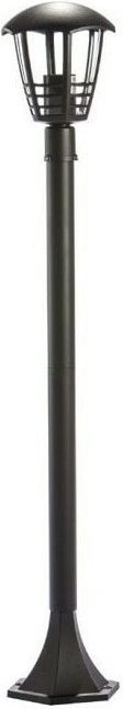 Thumbnail - Außenstraßenlaterne aus Aluminium Schwarz ETNA Durchmesser 4 x h100 cm