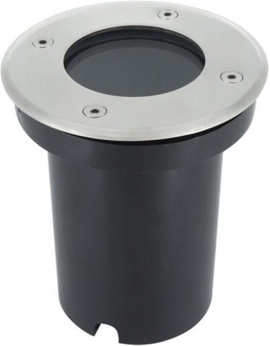 FABRILAMPE 17109RE11 Einbau Außen Encastrar Red.1xgu10 Nickel 13x11x11 cm IP65 Schnitt 10,5 cm