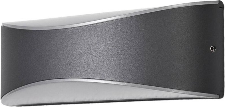 Led Wandleuchte außen 'Akira' aus Aluminium von Lucande