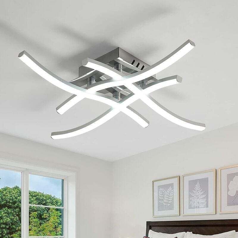 28W LED-Deckenleuchte, modernes Design, 2520 Lumen, 6000K Innenbeleuchtung, für Wohnzimmer, Schlafzimmer und Balkon.