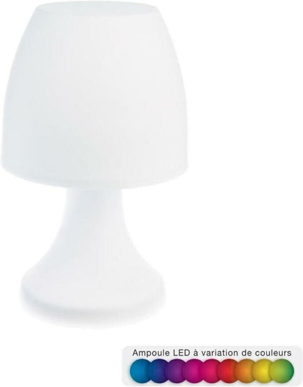 Dokk Outdoor LED Lampe 19cm mehrfarbig BATTERIEBETRIEBEN