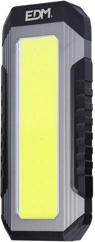 EDM - Aluminium led Taschenlampe, 5W led Strahler, 10W cob led, IP44 36120