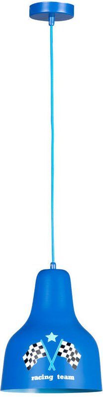 Lief Stylische Hängeleuchte fürs Jugendzimmer, Metall blau, joep