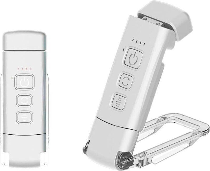 Mini-Leselampe zum Anklipsen und Schutz der Augen, tragbar, leicht und wiederaufladbar, flexible Leselampe mit 3 Lichtfa...