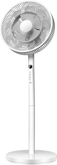 Bodenventilator de azor white 3vel 60w 70/100x35x35cm oszillierend w / Fernbedienung und Timer