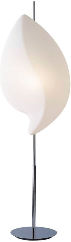 Inspired Mantra Natura Stehleuchte 2-flammig E27 für den Innenbereich, poliertes Chrom/Opalweiß, NUR KOLLEKTION. Artikel...