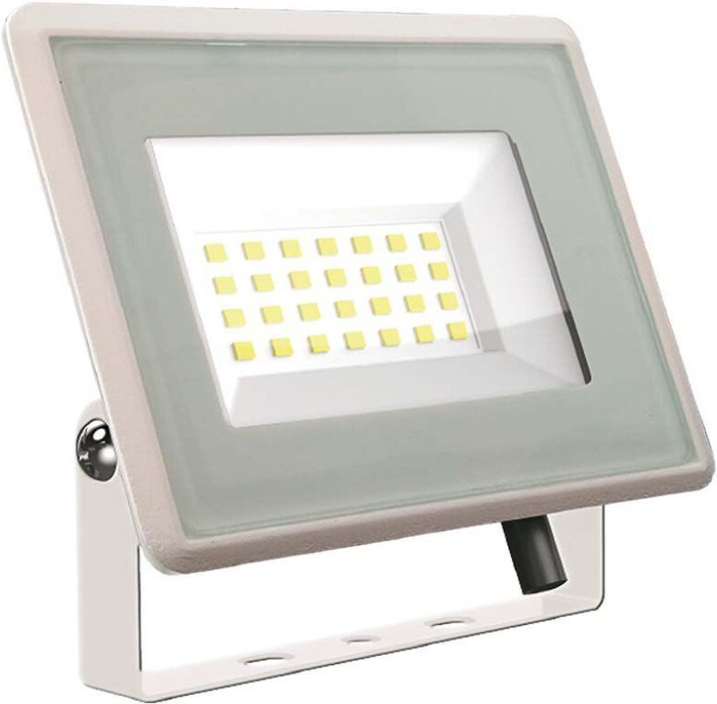 V-tac - 20W F-Serie smd LED-Flutlicht, integrierter IC-Treiber, Farbe Weiß, Kaltweiß, IP65