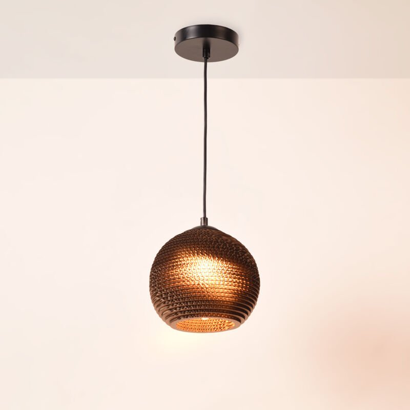 Hängeleuchte aus Wellpappe "ANIDA" - E27