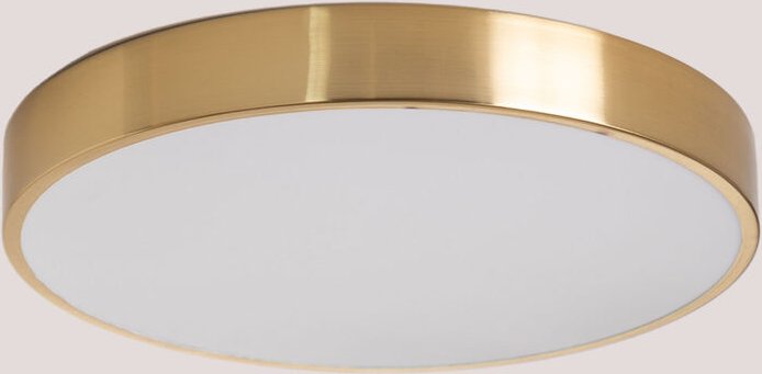 SKLUM LED-Deckenleuchte (Ø30 cm) Piercy Vergoldet