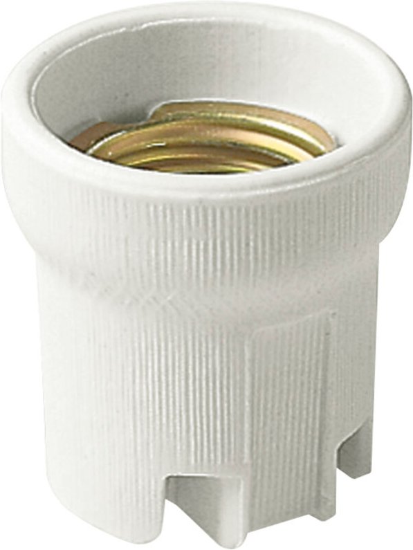 VIMAR - 02174 E27 Lampenfassung D43mm weißes Porzellan