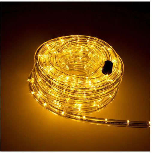 Helles led Lichtband Lichterkette Lichterschlauch 36 led/m F3 für Wohnung Balkon Garten in vielen Farben, Warmweiß 20m