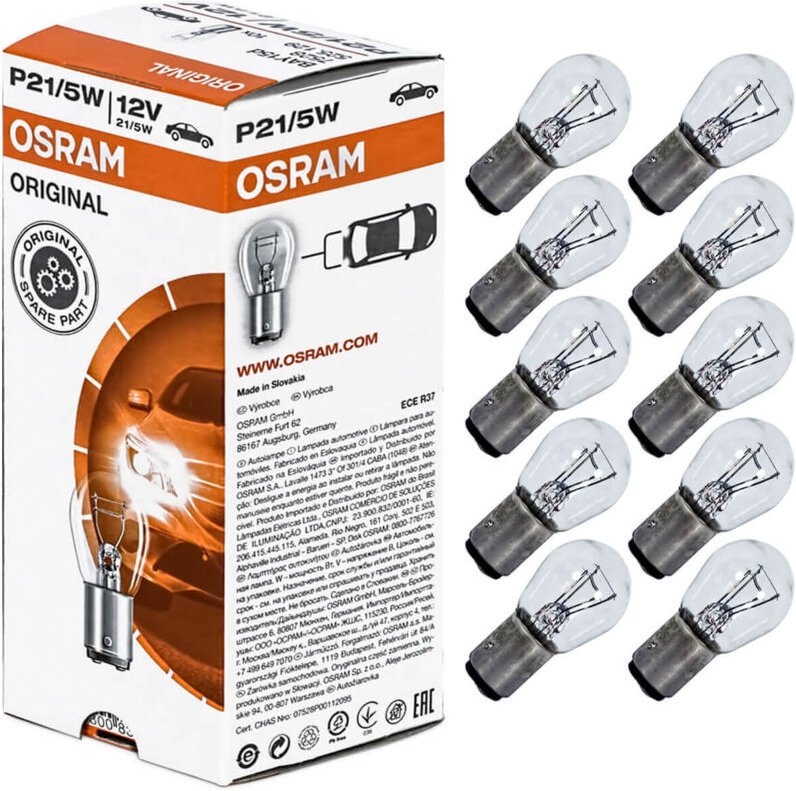 Osram Original Line 12V 7528 P21/5W 10 St. Signallampen