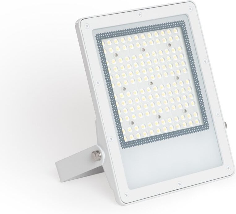 Efectoled - led- Fluter 100W Dimmbar 0-10V 170 lm/W IP65 elegance Slim pro Weiss 3000K 90º Warmweiß
