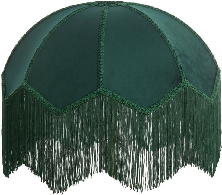 Lampenschirm - Malacia - grün - raffia - Light&living