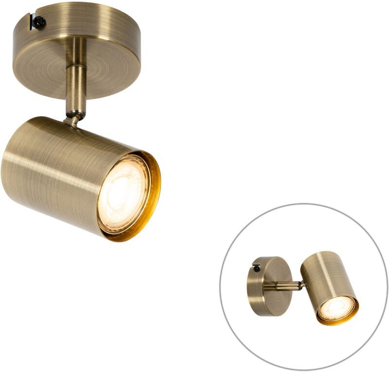 Moderner Spot aus Bronze, kippbar – Jeana