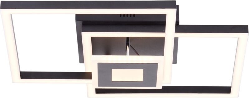 Brilliant Leuchten LED Deckenleuchte Bray 22W, warmweiß, Metall/Glas Deckenlampen & Kronleuchter