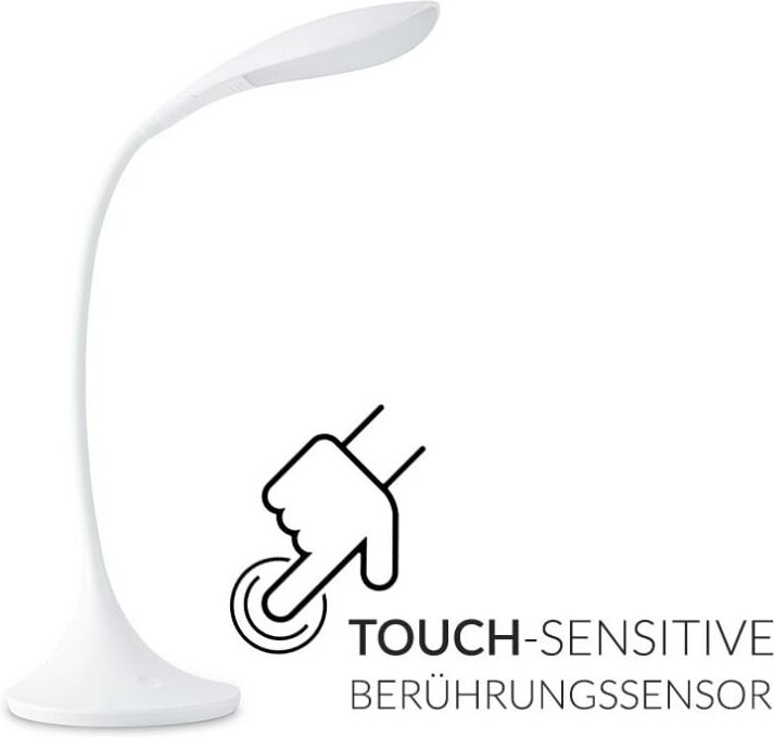 KONSIMO TIFER Tischlampe, Weiß