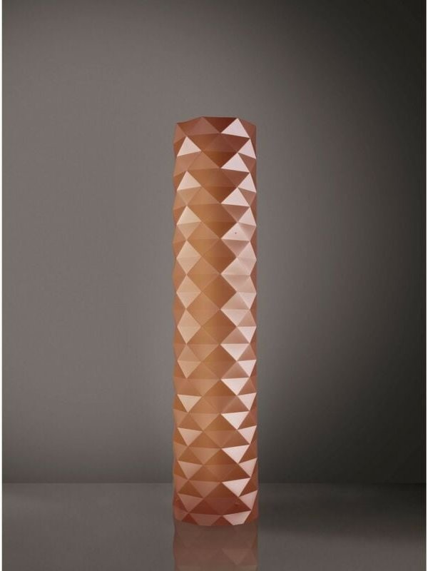 Kupfer Stehlampe aus Metall Cm. 27 x 123 Std