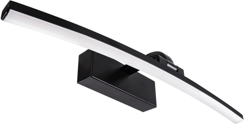 Badezimmer-Wandleuchte über dem Spiegel MAMBA LED 8W 4100K IP44 schwarz