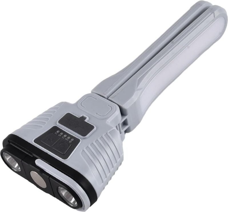 Solar-LED-Notarbeitsleuchte, wiederaufladbar für Camping im Freien, Fahrzeugsteuerung und Zelt-Taschenlampe mit USB-Stro...