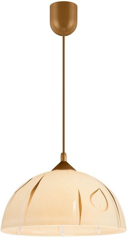 Lamkur Lighting - Lamkur Kuppelanhänger Gold, 1x E27