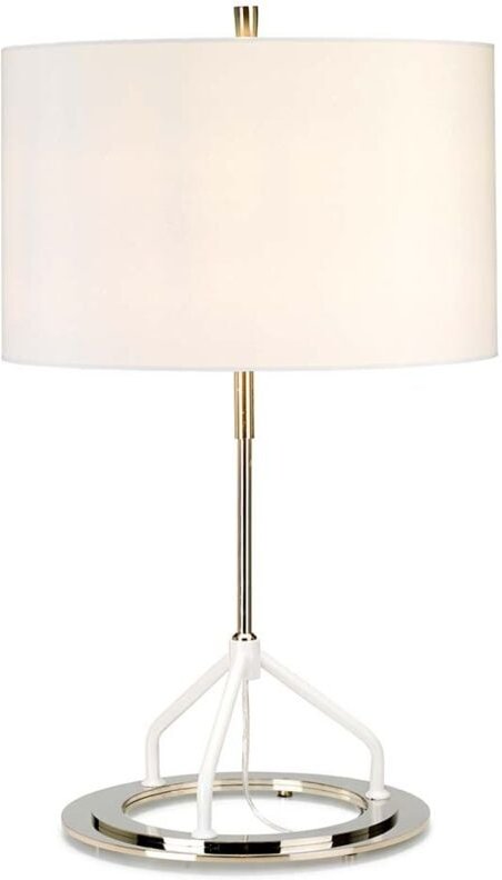 Elstead Vicenza - Tischleuchte - Dunkelgrau poliertes Nickel, E27