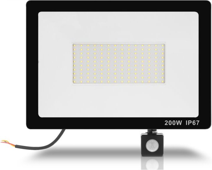 Halogen-Led-Aussenflutlicht Für Die Wand Über Der Garage 200w Premium