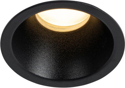Moderner Einbaustrahler schwarz 35 mm IP44 - Abt