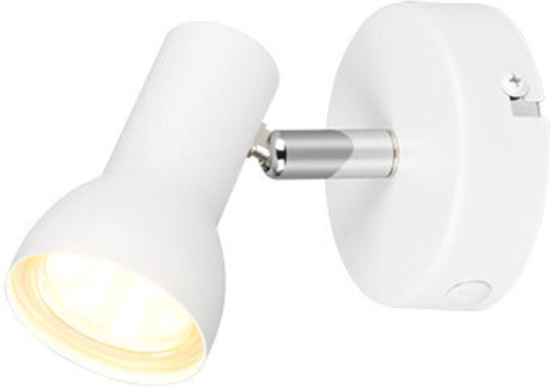 Trio Wandlampe 1er Spot Cantar weiß matt GU10 Deckenlampen & Kronleuchter