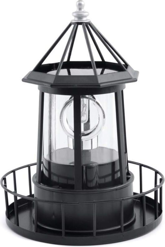 Solarbetriebene, drehbare LED-Scheinwerferlampe, Gartenlaterne für den Außenbereich