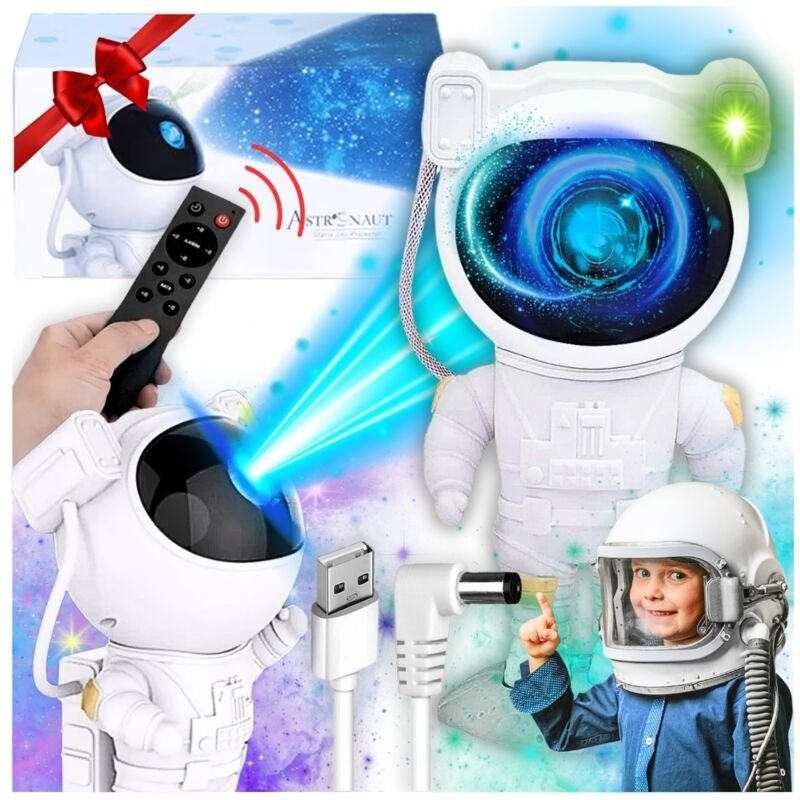 Sternenprojektor Nachtlampe Weltraumprojektor Kinder Geschenkidee Weihnachten