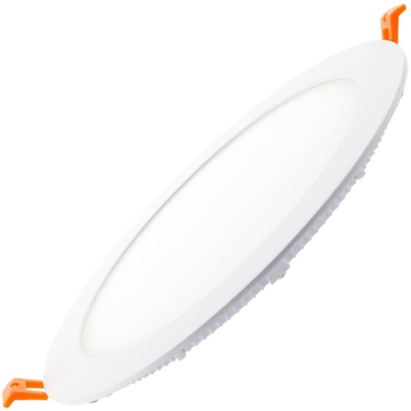 LED Einbaustrahler flach 15W Rund SuperSlim Schnitt Ø 185 mm 6000K Kaltweiß