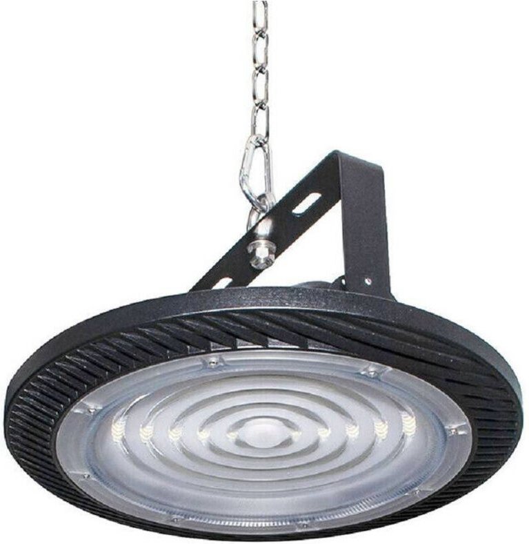 Trade Shop - faro led industrie ufo lampada zu sospension 200W light fredda 6500K UFO-200W -