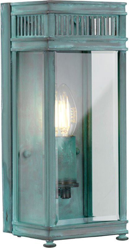 Holborn Außenwandlaterne Grünspan, IP44 - Elstead