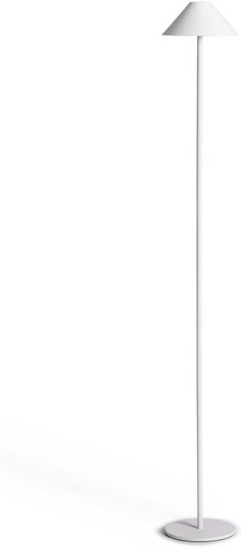 LED-Stehlampe 3W Tragbar Außen mit wiederaufladbarem USB-Akku Kivuli Weiß