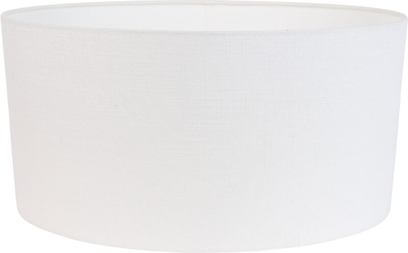 Leinenlampenschirm weiß oval 50/33/25