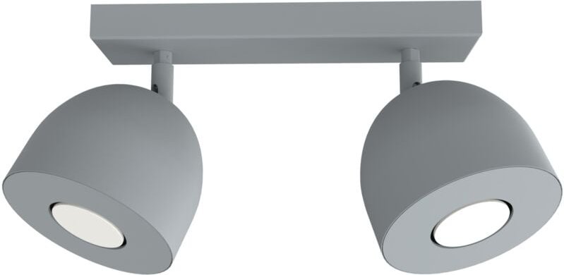 Campanella plafoniera X2 monocolore opaco