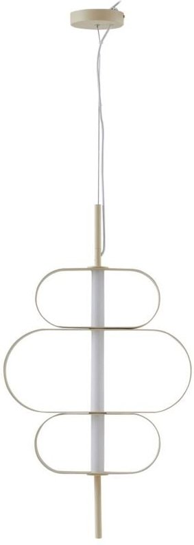 Lucande - Pendelleuchte 'Audrina' aus Metall für Wohnzimmer & Esszimmer von