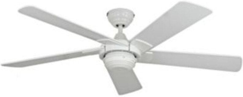 Deckenventilator Rotary Weiß ohne Steuerung