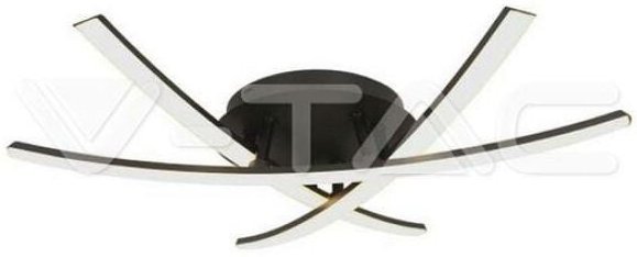 20w 3000k schwarz led-deckenleuchte vt-7792 - 7005 - V-tac