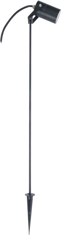 Forlight - Hit proyector exterior en color negro para bombilla GU10