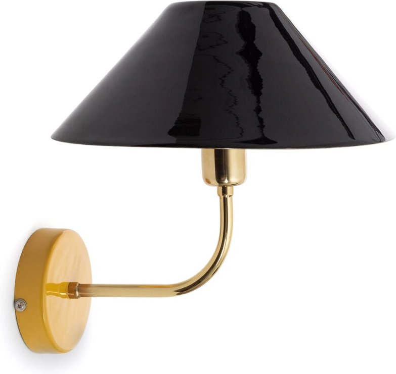 Wandleuchte Metall Brijesh Gelb