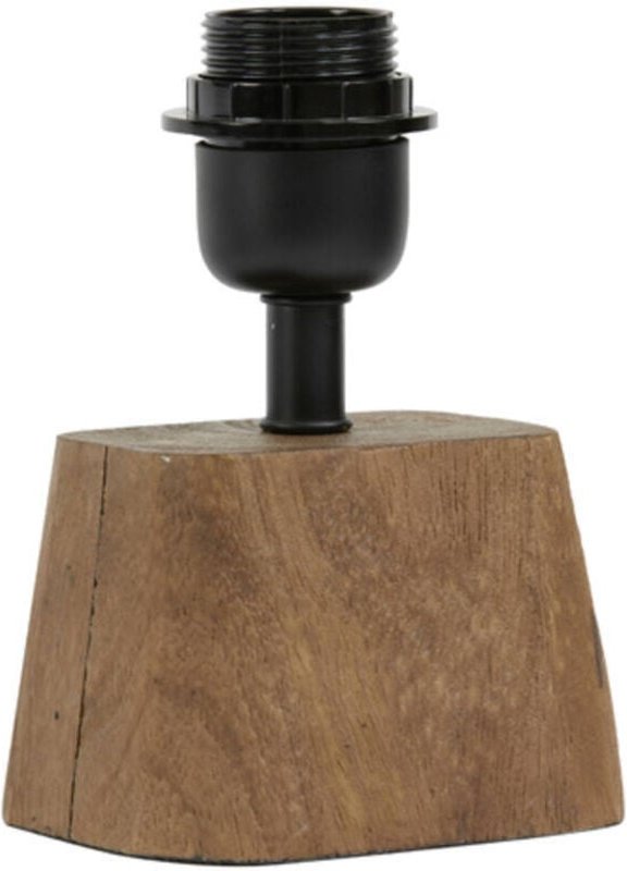 Light & Living - tischlampe - Kardan - braun - holz - einzelne